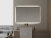 Aspetto מראה "VERONA" מלבן צפה 600*1200 ללא מסגרת CCT & DIMMER & DEFOG IP44