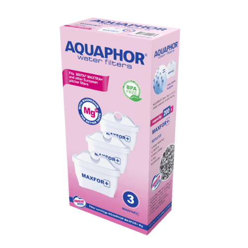 3 יחידות סננים להחלפה - Aquaphor Maxfor+