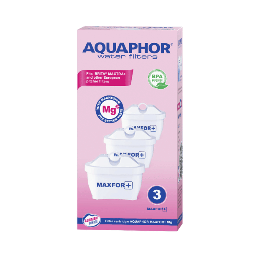 3 יחידות סננים להחלפה - Aquaphor Maxfor+