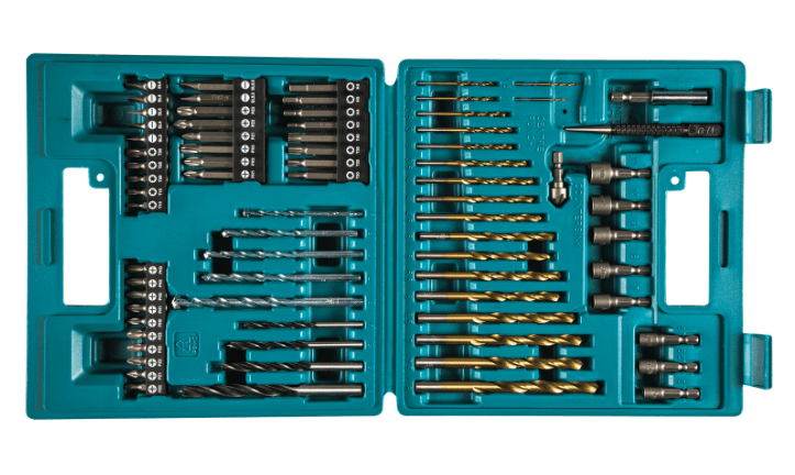 סט מקדחים וביטים Makita B-49373 - 75 חלקים (Metric Drill & Screw Bit Set)