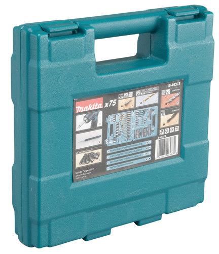 סט מקדחים וביטים ‎Makita B-49373‎ – ‎75‎ חלקים (Metric Drill & Screw Bit Set) 