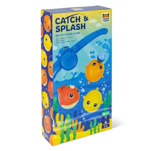 Catch & Splash – משחק דייג מגנטי לאמבטיה לילדים | צעצוע מים אקולוגי מתוך קולקציית במיוחד לילדים (תמונת אווירה) - פתרון פונקציונלי ואסתטי לארגון ה