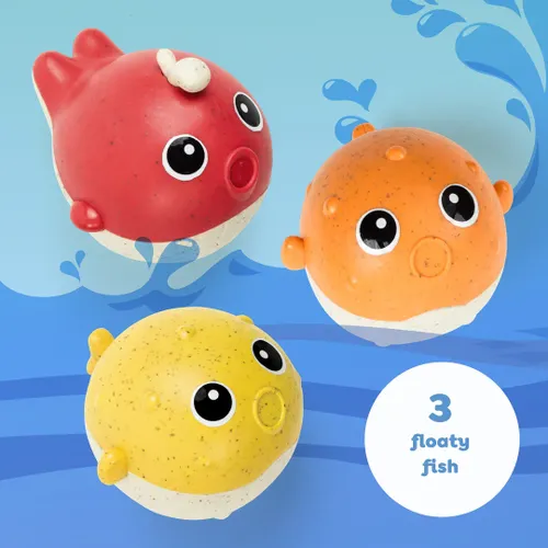 Catch & Splash – משחק דייג מגנטי לאמבטיה לילדים | צעצוע מים אקולוגי מתוך קולקציית במיוחד לילדים (מבט נוסף) - עשוי מחומרים עמידים בפני לחות וחלודה