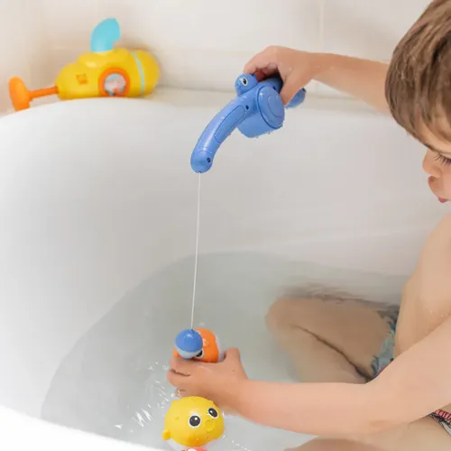 Catch & Splash – משחק דייג מגנטי לאמבטיה לילדים | צעצוע מים אקולוגי מתוך קולקציית במיוחד לילדים (מבט נוסף) - שילוב מושלם בין נוחות שימוש יומיומית