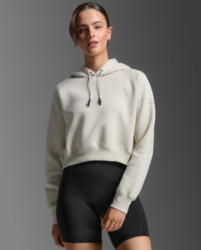 עליונית Form Smooth Spacer Crop Hoodie MNG/MNG