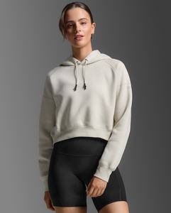 עליונית Form Smooth Spacer Crop Hoodie MNG/MNG