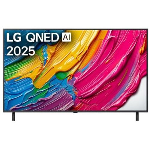 טלוויזיה "75 חכמה LGQ QNED80 AI ברזולוציית LG 4K אל ג`י דגם 75QNED80A6A