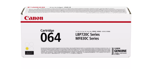 טונר צהוב מקורי Canon 064 (5,000 דפים)