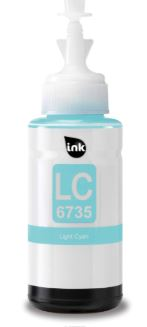 בקבוק דיו כחול בהיר תואם EPSON T6735 (70מ