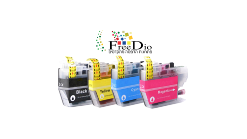 סט ראשי דיו תואם Brother LC422XL