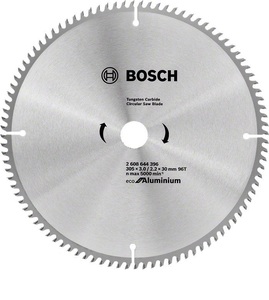 להב עגול "12 ECO לאלומיניום 305X30MMX96T מבית BOSCH