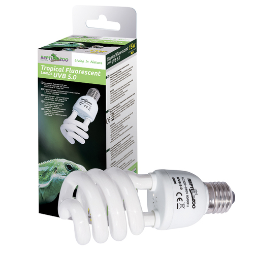 נורת UVB 5.0 לטרריומים טרופיים – Repti Zoo Tropical Fluorescent Lamp 26W