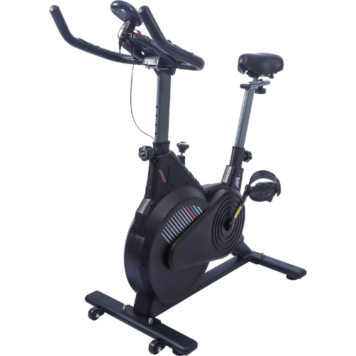 אופני ספינינג עם גלגל תנופה 5KG שחור