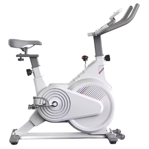 אופני ספינינג עם גלגל תנופה 5KG לבן EUROLEAP