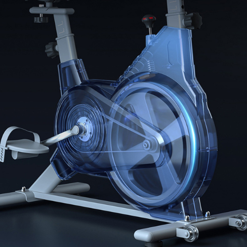 אופני ספינינג עם גלגל תנופה 5KG לבן