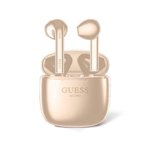 אוזניות אלחוטיות GUESS TWS Earphones V5.1 Gold