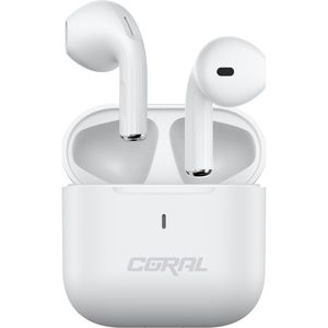אוזניות אלחוטיות CORAL SLIM TWS לבן