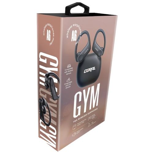 אוזניות ספורט אלחוטיות CORAL GYM TWS