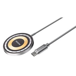 מטען אלחוטי מגסייף MICRODIA SNAPPad Visi.O 15W Silver