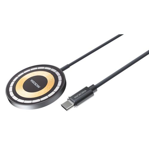 מטען אלחוטי מגסייף MICRODIA SNAPPad Visi.O 15W Gray
