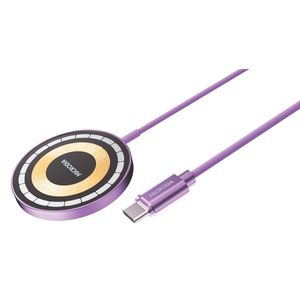 מטען אלחוטי מגסייף MICRODIA SNAPPad Visi.O 15W Purple
