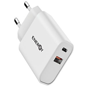 מטען בית ENERGY 20W PD&QC 3.0 + C TO C 1.5M Cable