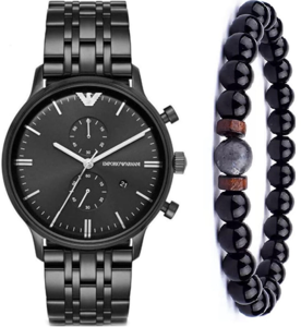 סט צמיד מתנה גברים EMPORIO Armani AR1934