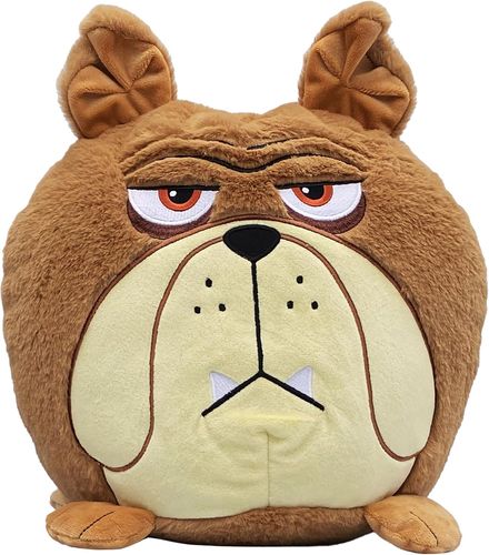 בובת הפרווה הכועסות / רעבות שכובשות את העולם עם קולות בטן מצחיקים - בולדוג