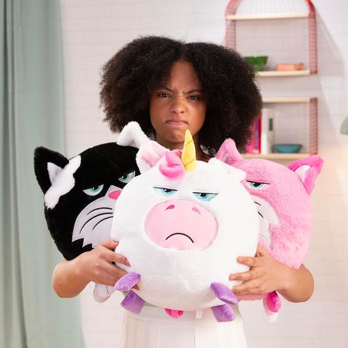 בובת הפרווה הכועסות / רעבות שכובשות את העולם עם קולות בטן מצחיקים - חד קרן