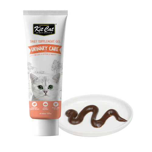 קיט קט ג'ל יורינרי קייר לחתול 120 גרם Kit Cat