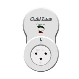 מגן ברקים ונחשולי מתח + השהיה 5 דקות Goldline LPP-02
