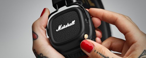 אוזניות Marshall Major 2 Bluetooth Bluetooth