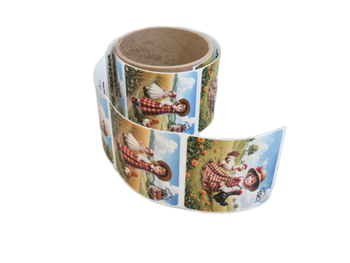 גליל מדבקות ד