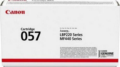 טונר לייזר שחור מקורי Canon CRG 057 (3,100 דפים)