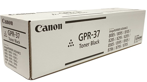 טונר שחור מקורי Canon GPR-37 Cexv35 (50,000 דפים)