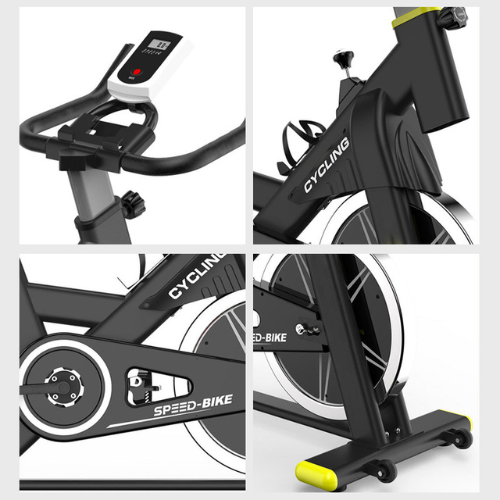 אופני ספינינג עם גלגל תנופה 6KG מקצועיים 