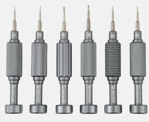 סט 6 מברגים, מקצועי, מתכת, לסלולר ishell