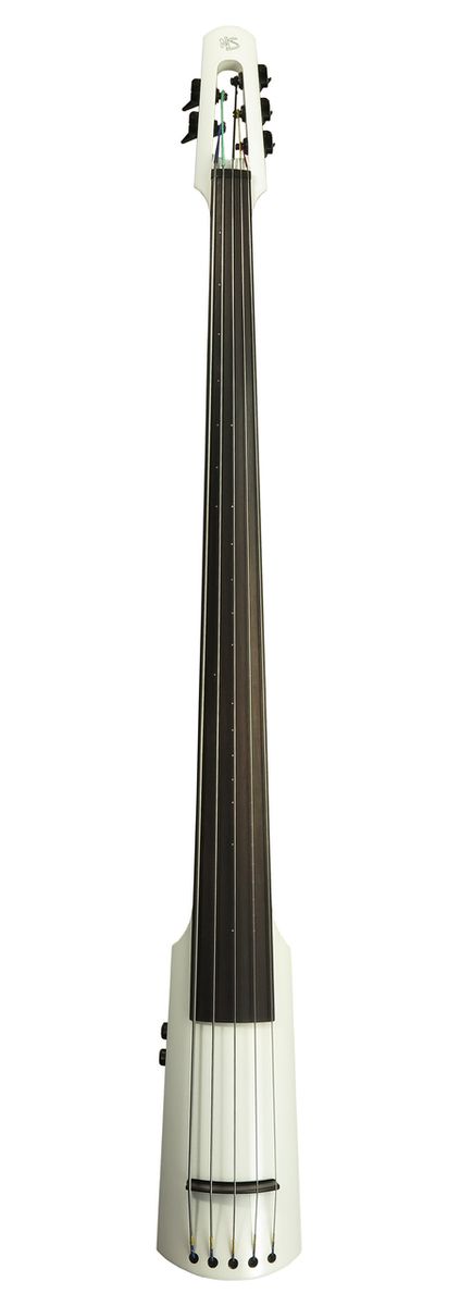 קונטרבס חשמלי 5 מיתרים מבית NS Design דגם WAV5-DB-BW