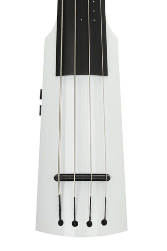 קונטרבס חשמלי 4 מיתרים מבית NS Design דגם WAV4C-DB-WH