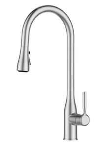 ברז מטבח נשלף 1025CB מוברש SIVANOFIR