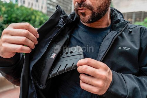 מעיל קיץ  שחור LS2 AIRY EVO JACKET