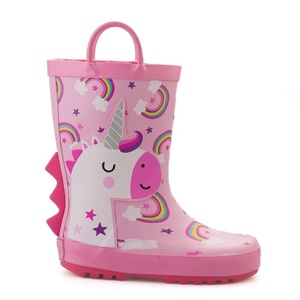 Mr Tiggle מגפי גומי יוניקורן ורוד מידות 22-35