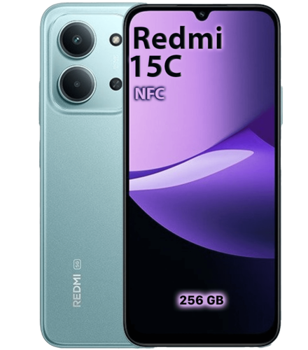 טלפון סלולרי Xiaomi Redmi 15C 4G 256GB 8GB RAM 