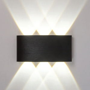 צמוד קיר 6W UP/DOWN IP54 אור צהוב SIGMA