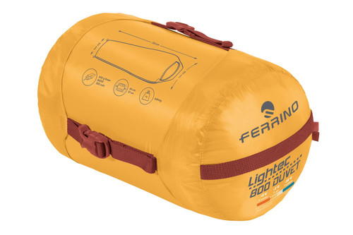 שק שינה Lightec 800 Duvet מבית Ferrino