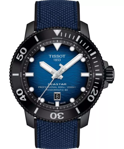 Tissot T1206073704100 SEASTAR 600M אוטומטי 600M צלילה