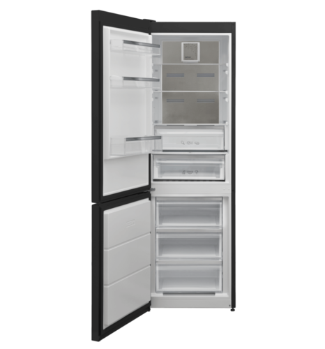 מקרר מקפיא תחתון פוגיקום 320 ליטר FJ-NF676LBM שחור מט