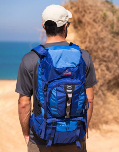 תרמיל טיולים יומי OUTDOOR CYGNY לטיול יומי 45L