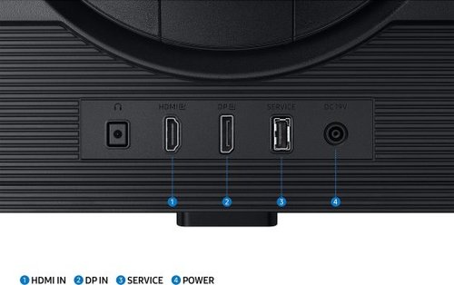 מסך גיימינג Samsung Odyssey G5 S32DG502EM QHD 32