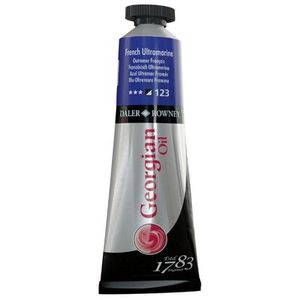 צבע שמן 225 מ"ל Georgian French Ultramarine 123